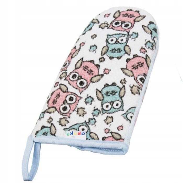 AKUKU RĘKAWICA MYJKA KĄPIELOWA FROTTE PODPIANKOWANA SOWY PASTELOWE A1144 EAN (GTIN) 5907644011445