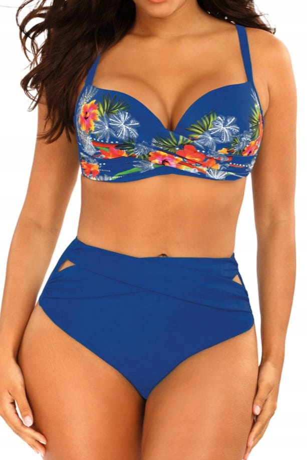 Dvoudílné plavky Self Bali 6 S730 modré [Velikost 36 D]