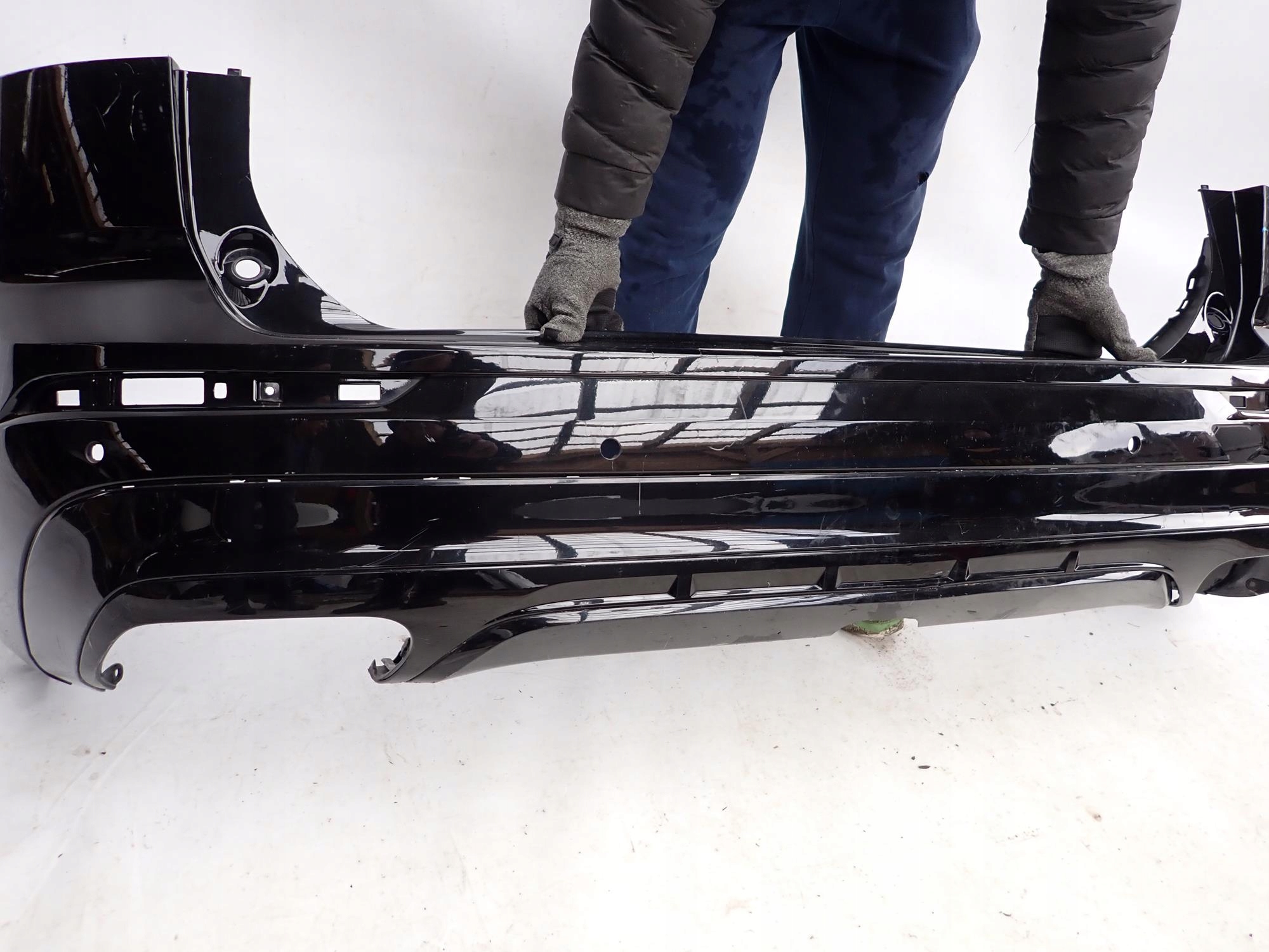 VOLVO XC60 II 2 R-design 17-21 bumper rear part rear 4XPDC