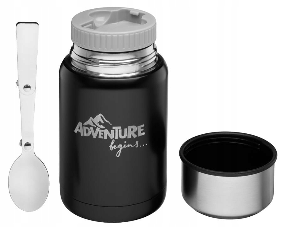 Termos obiadowy Adventure 500 ml Galicja czarny