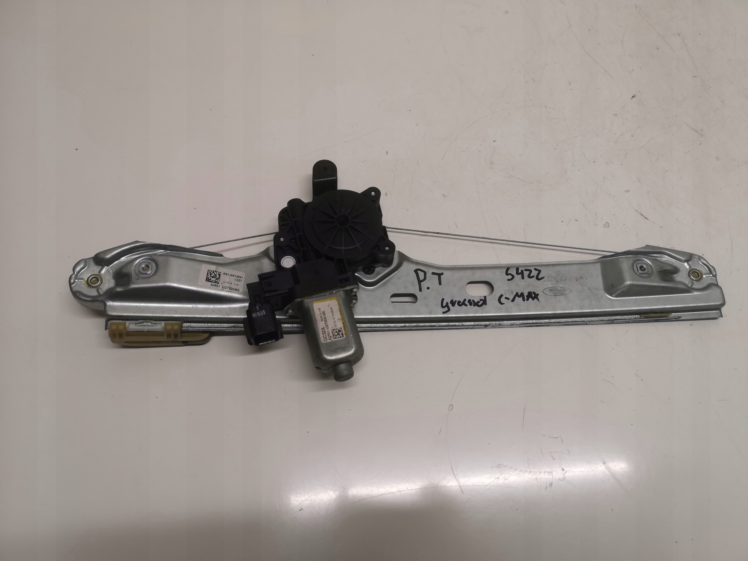 FORD GRAND C-MAX 10- MECHANIZM SZYBY PRAWY TYLNY