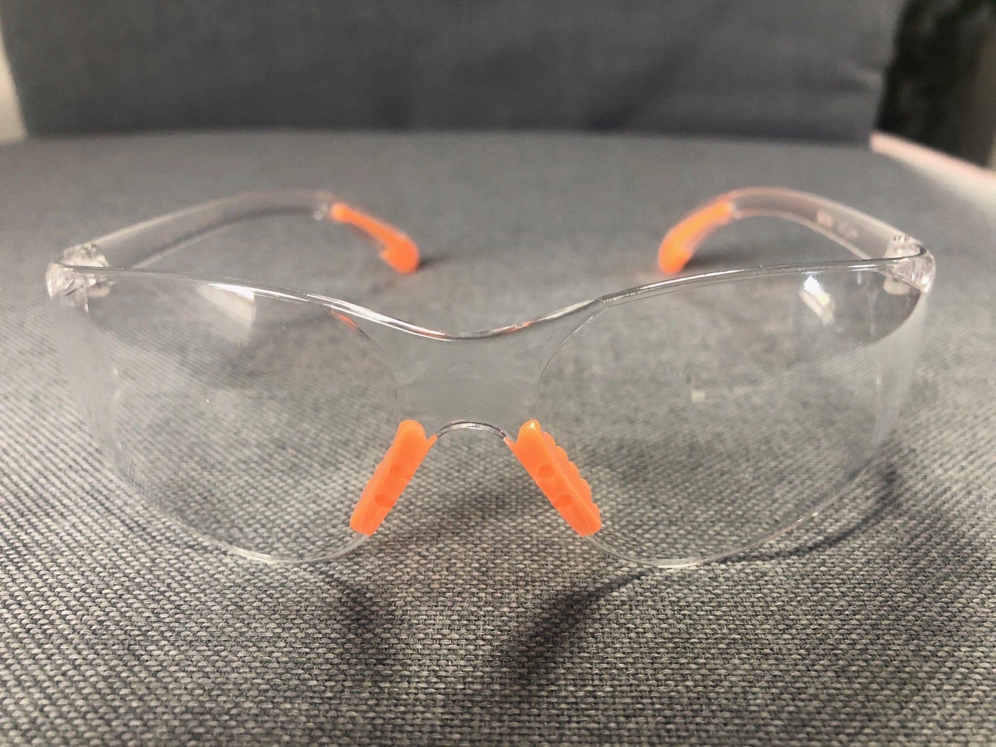 OKULARY OCHRONNE MOCNE robocze Budowlane Odporne Marka inna