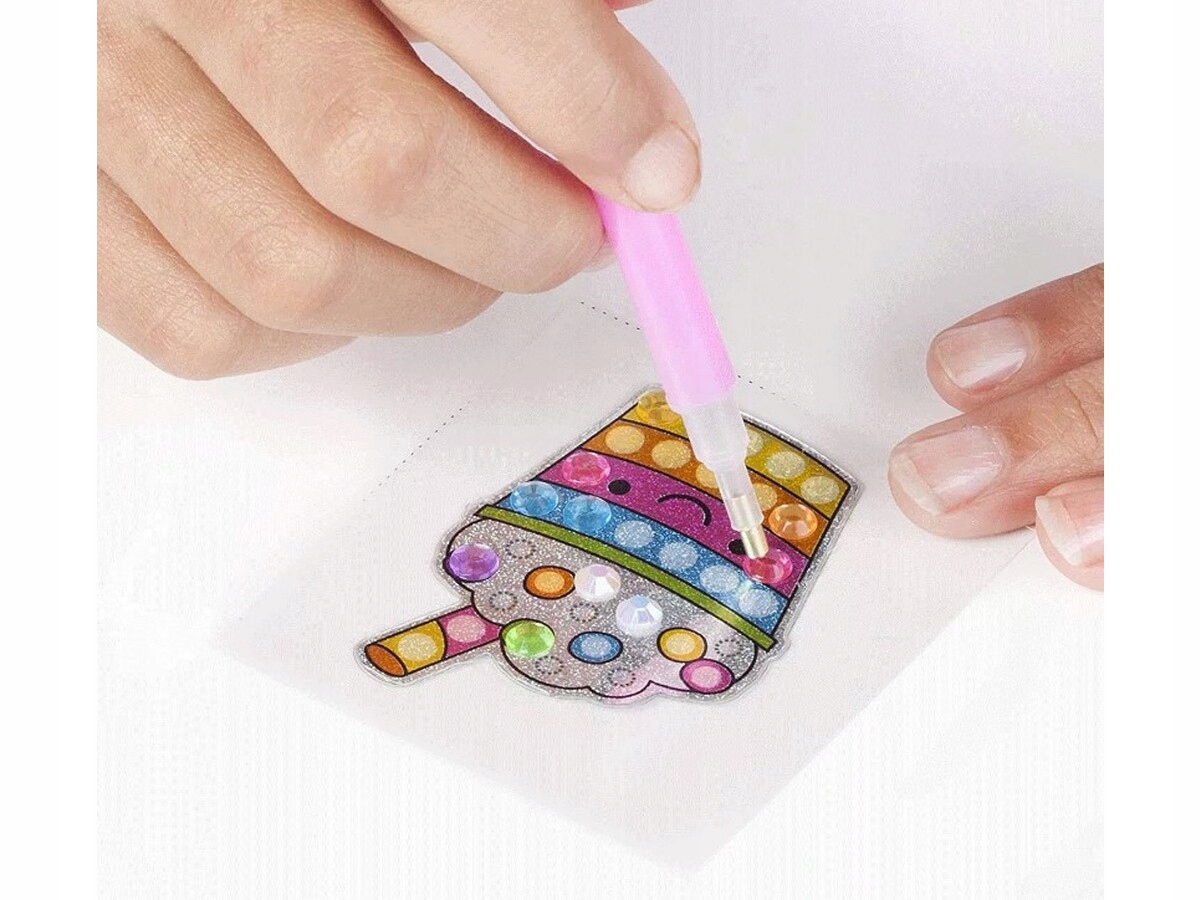 HAFT DIAMENTOWY MALOWANIE DIAMENTAMI KSIĘŻNICZKI Materiał plastik inny