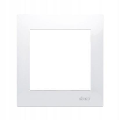 

Simon54 Ramka pojedyncza pion/poziom biała