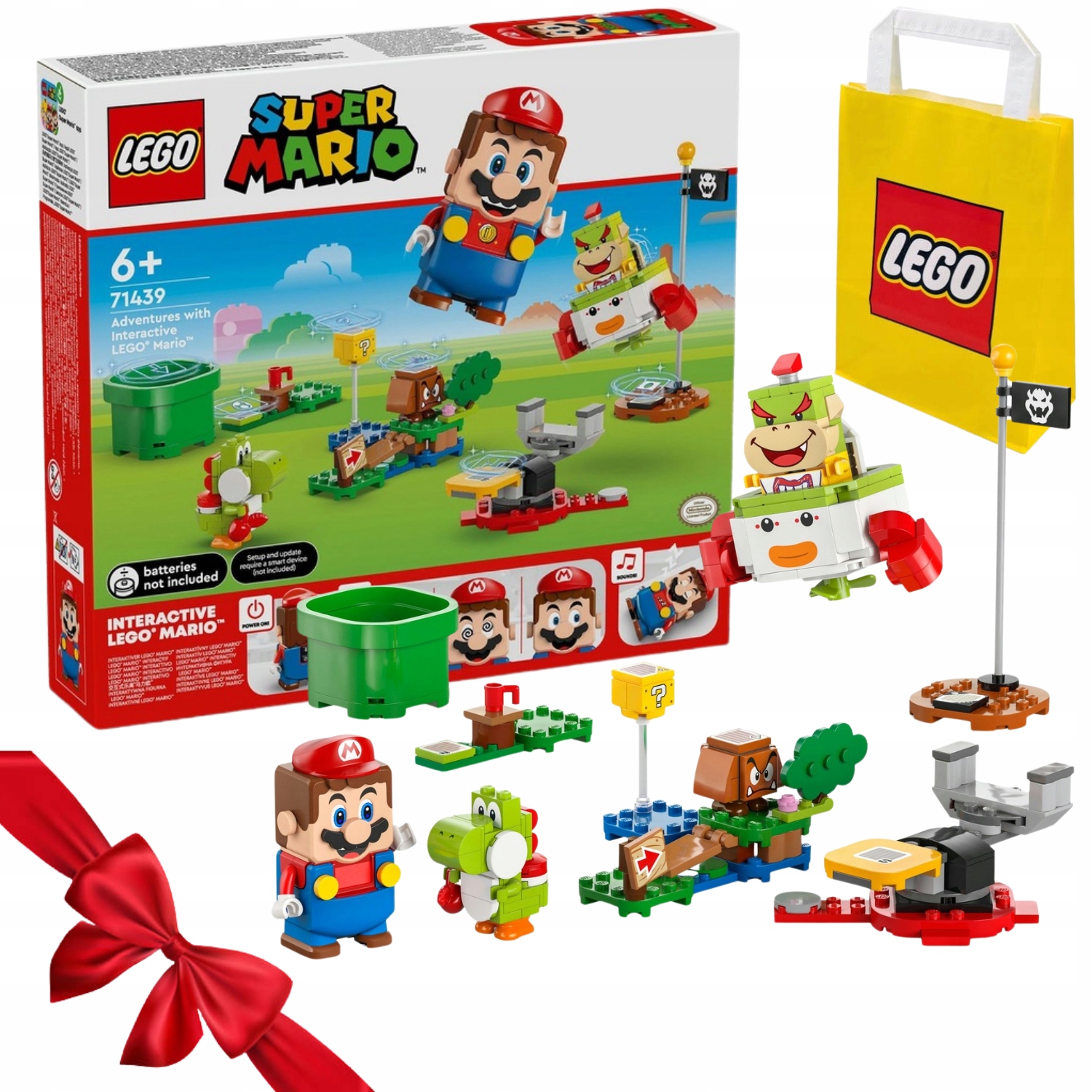 Zestaw Klocki Lego Mario 71439 Z Interaktywną Figurką Mario, 218 El.