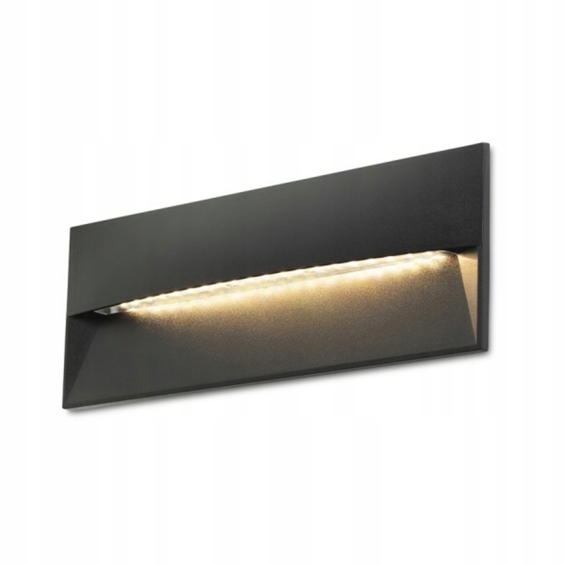Rendl Rep 27 zápustné Led svietidlo čierna 10W IP65 3000K 431lm 230V