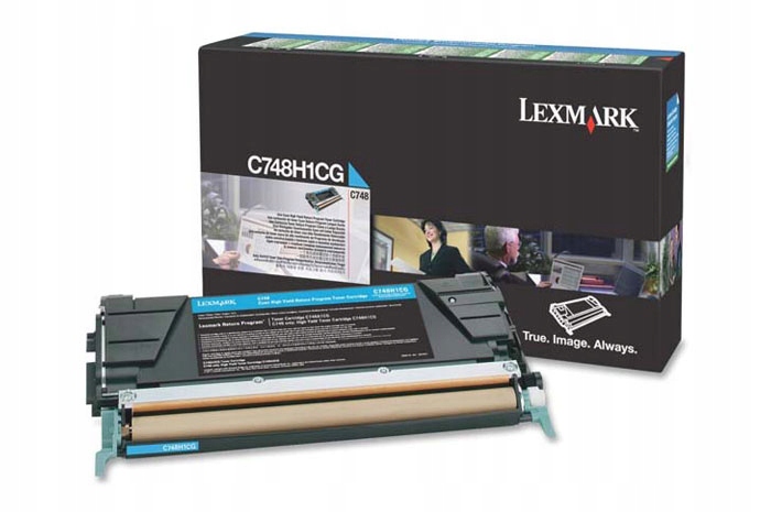 Originální toner Cyan Lexmark C748 (C748H1CG)