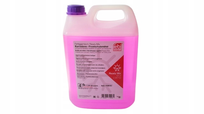 Płyn Do Chłodnicy G13 Febi 5L do -35°C