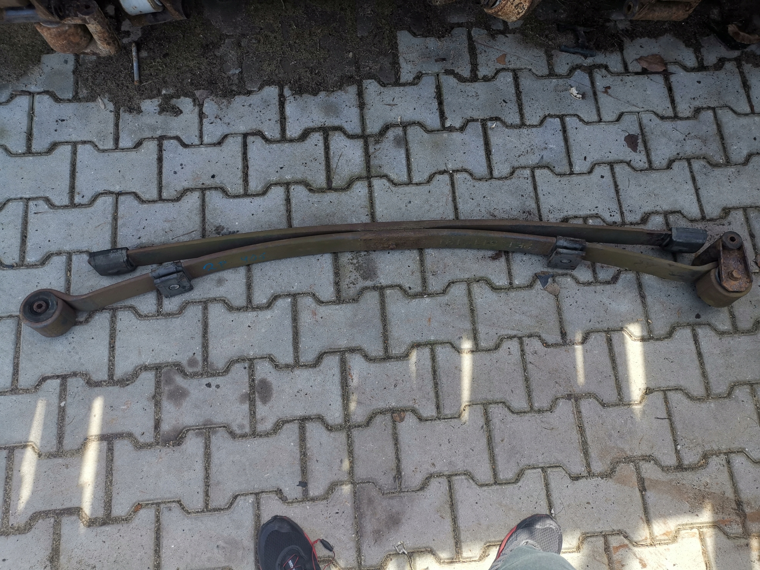 Resor 2P 2 Pióra Tył Tylny VW CRAFTER MERCEDES SPRINTER 906 2006-