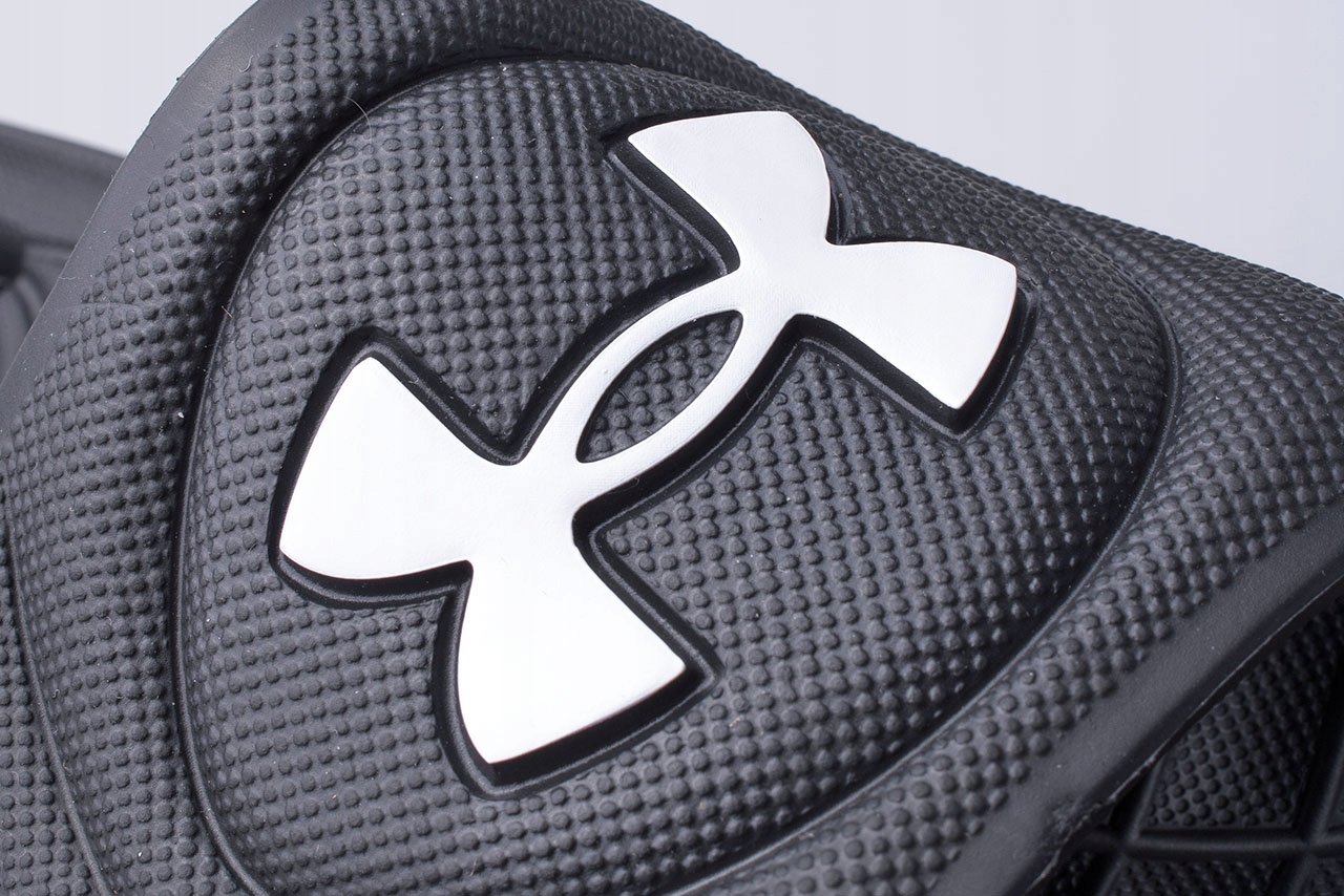 KLAPKI MĘSKIE BASENOWE UNDER ARMOUR SPORTOWE UNISEX 3023758-001 Rozmiar 41