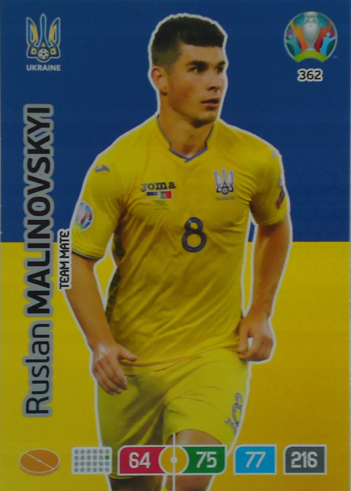 Uefa Euro 2020 Team Mate Ruslan Malinowskyi 362