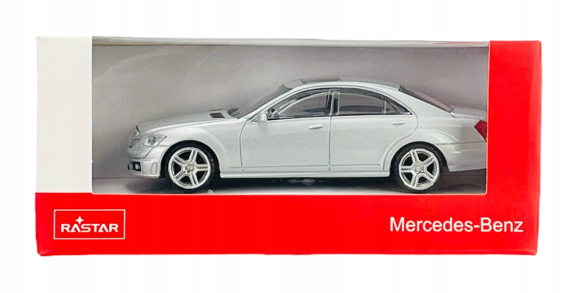 RASTAR MERCEDES-BENZ S63 AMG SREBRNY 1:43 METALOWY NOWY MODEL Model MERCEDES-BENZ S63