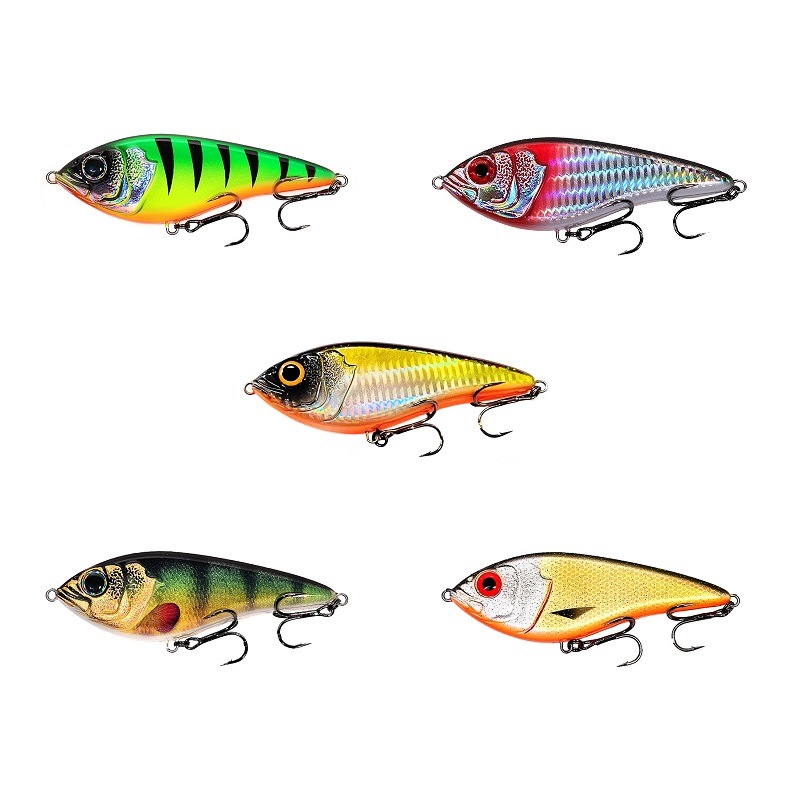 Zestaw Kraken Swimmer Jerk 10CM 35G Slow Sinking 5 Sztuk