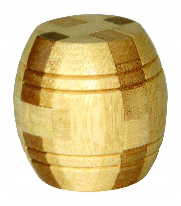 Łamigłówka 3D Bamboo Barrel Poziom 3/4