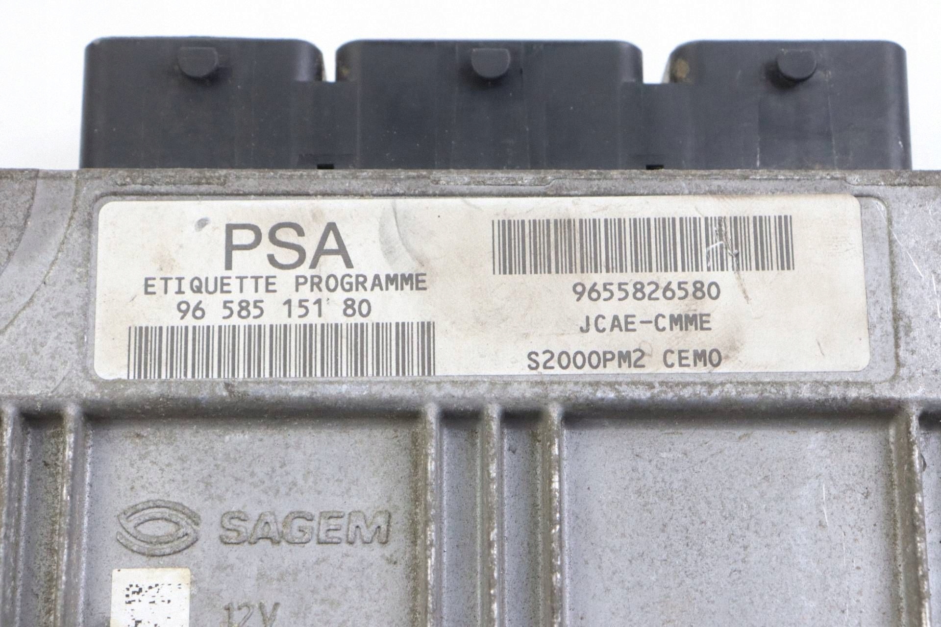 CITROEN XSARA PICASSO e modulo computer Motore 1.8 9658515180 9655826580