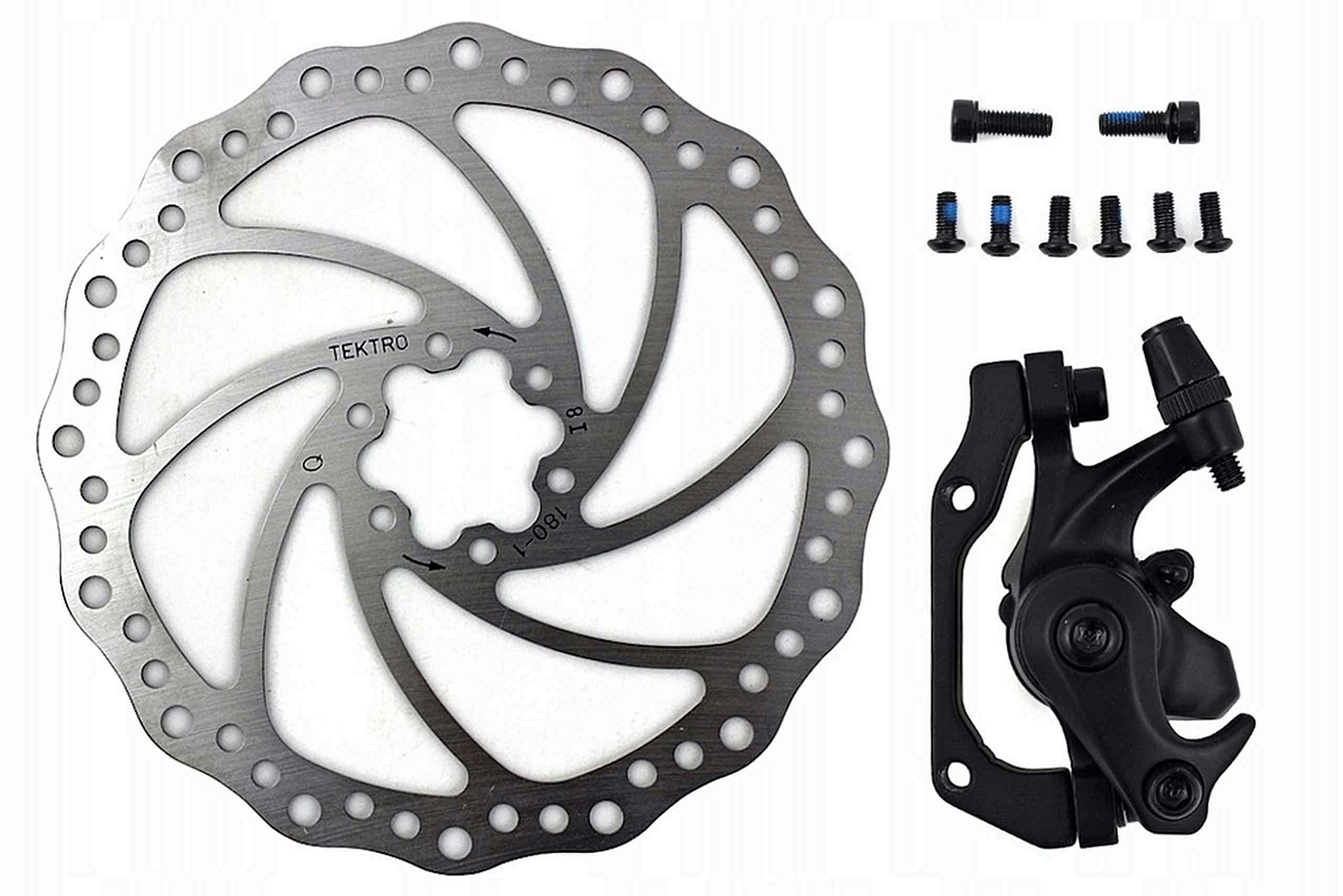 Tektro Aries Brzdový kotouč Mechan. Zadní 180 mm