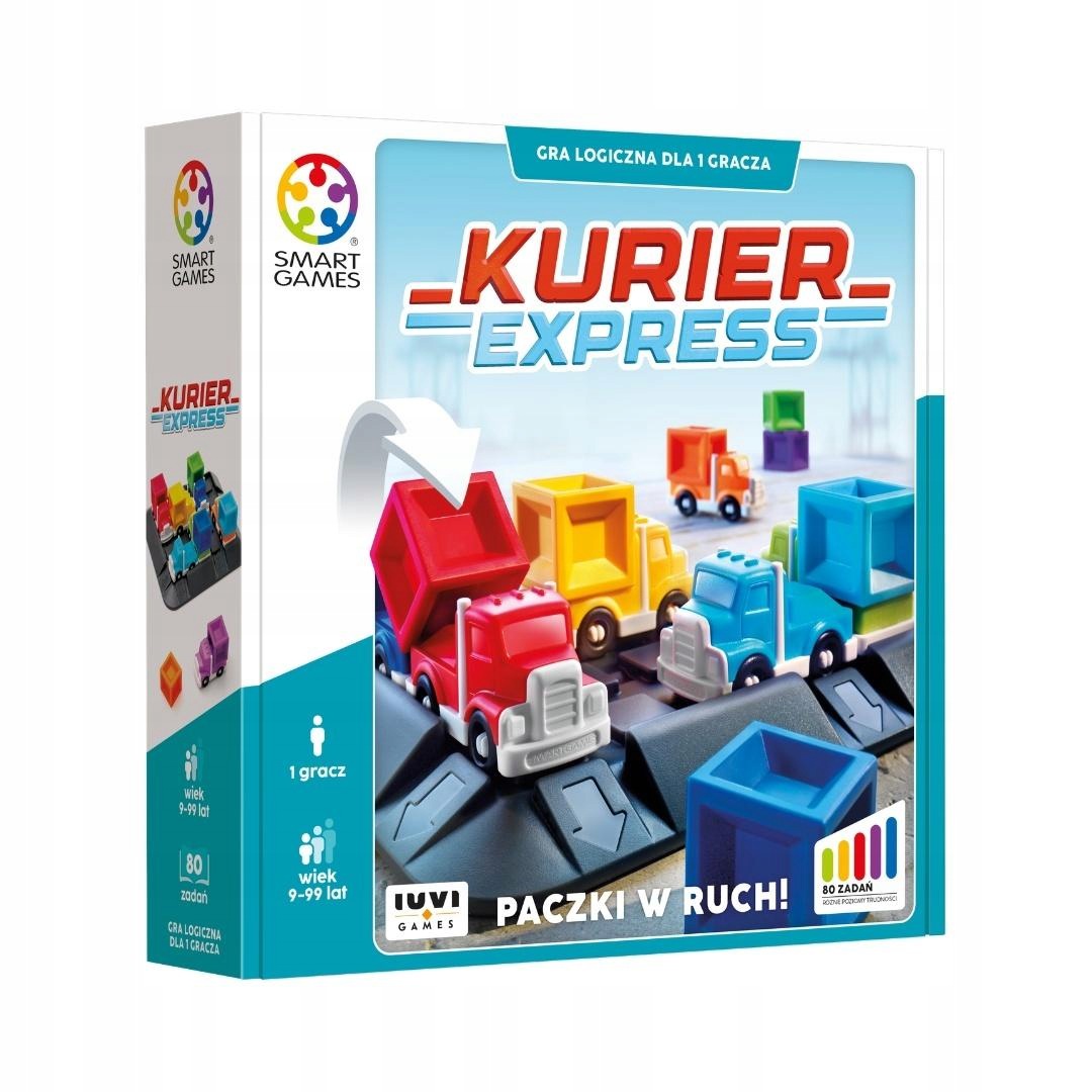 Iuvi Games SG111PL SmartGames Kurier Express (pl)