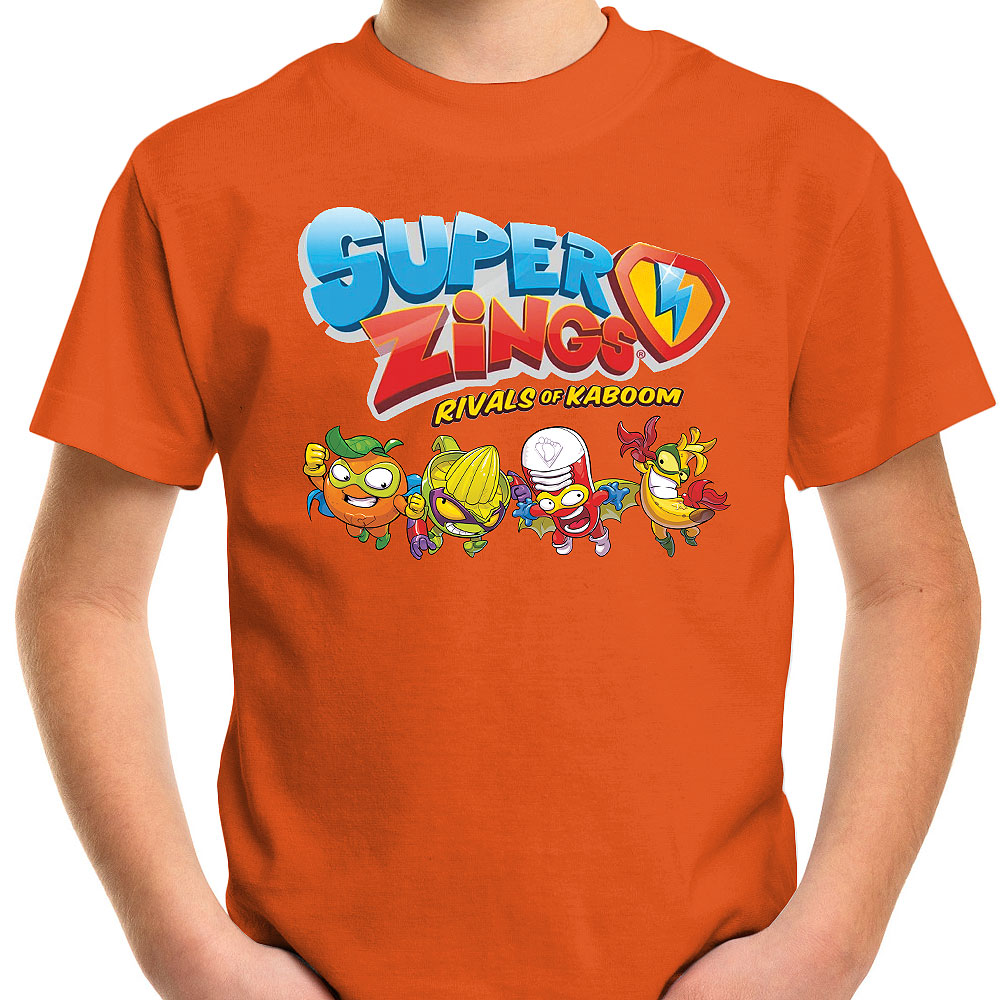 T-SHIRT KOSZULKA DLA DZIECKA SUPER ZINGS 128 SUPER JAKOŚĆ