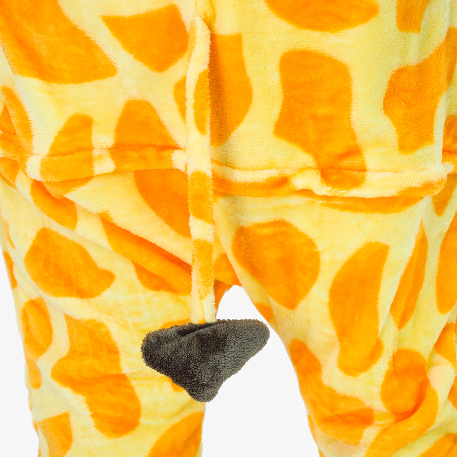 CIEPŁY PLUSZOWY KOMBINEZON ONESIE ŻYRAFA ZAMEK PREZENT DRES STRÓJ XL Rozmiar XL