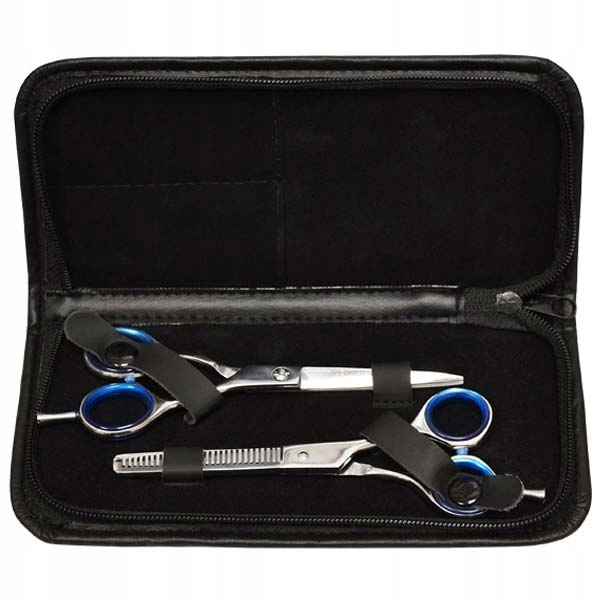 Sada V Pouzdru pro kadeřníka xhair Kadeřnické nůžky Degážovky 5,5"