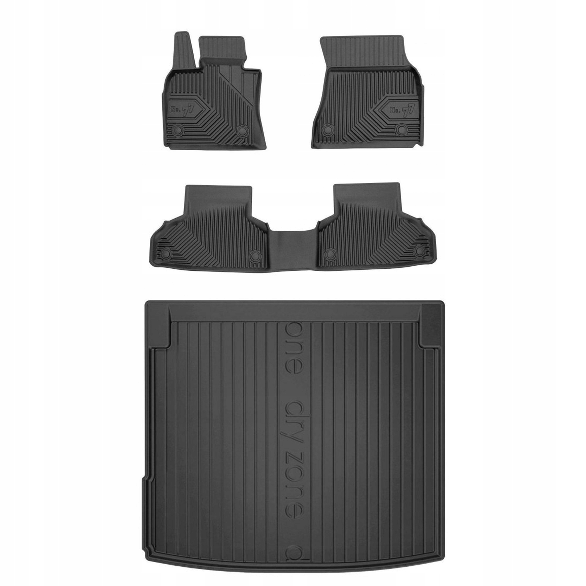 Gumová sada kobercov a rohoží Bmw X6 F16 2014-2019