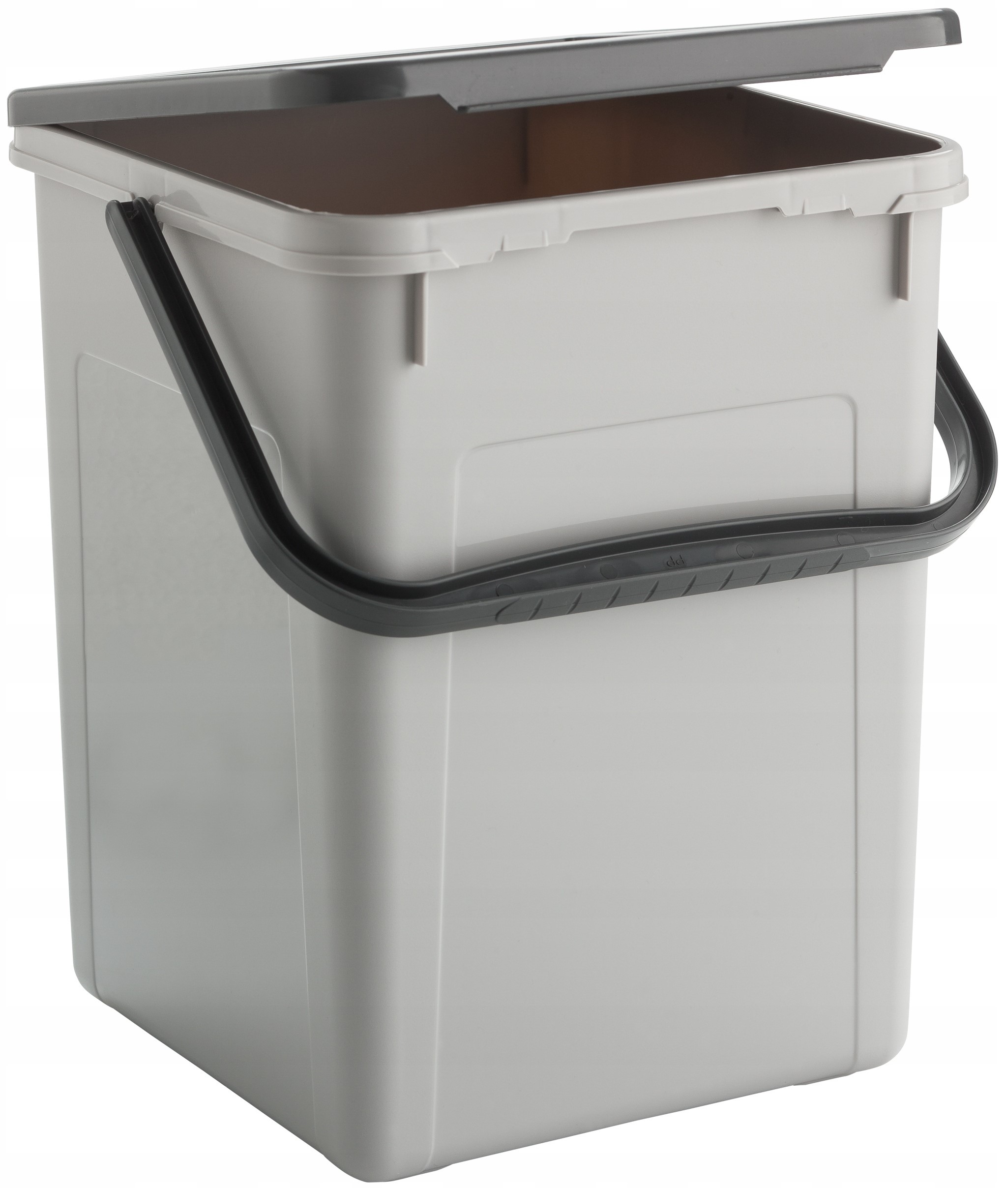 Pojemnik Koszyk na proszek kapsułki detergenty Rotho 9 l Szary