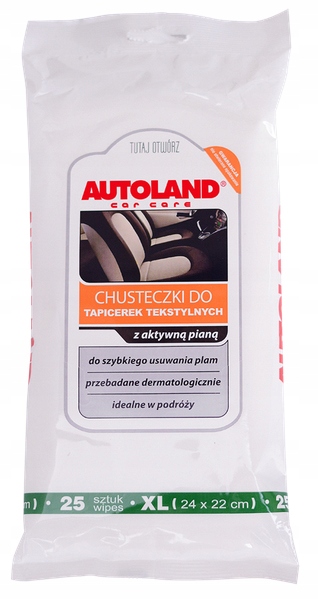 

Autoland chusteczki do tapicerek tekstynlnych 25SZ