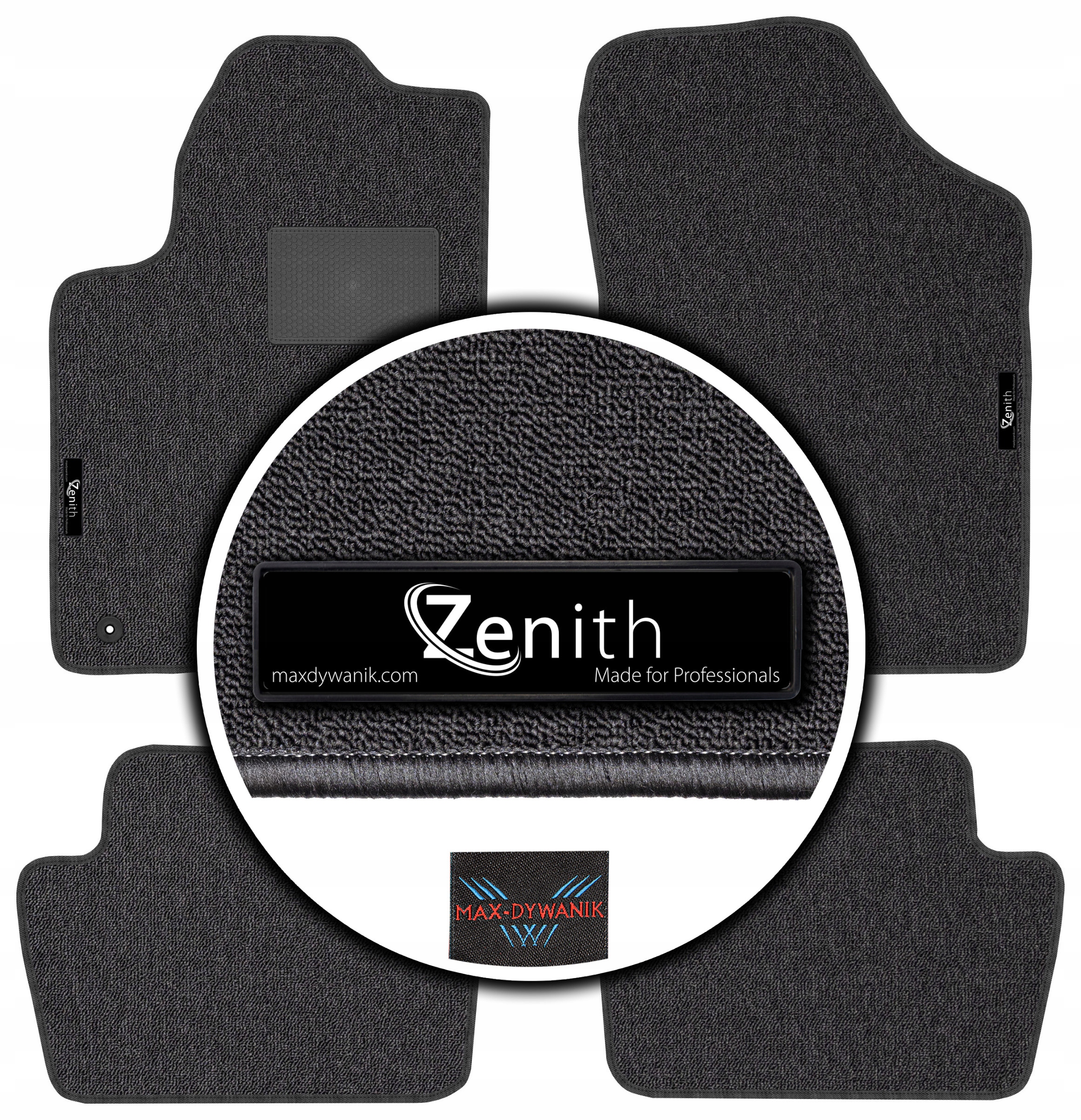 Citroen C4 I 2004-2010 Koberce do auta Max-dywanik Zenith
