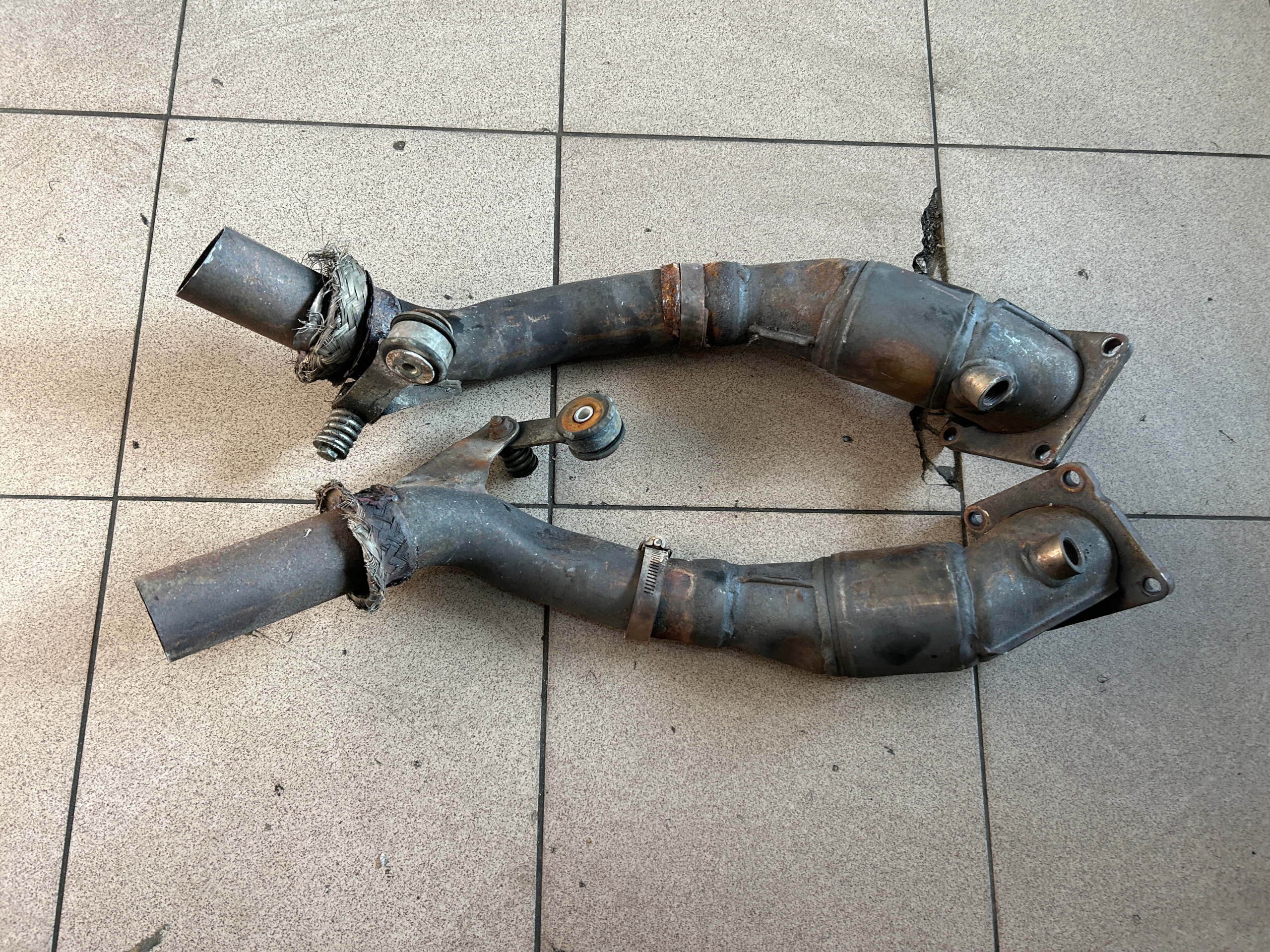 KATALIZATOR DOWNPIPE RURA AUDI A6 C5 2.7 BT BI TURBO