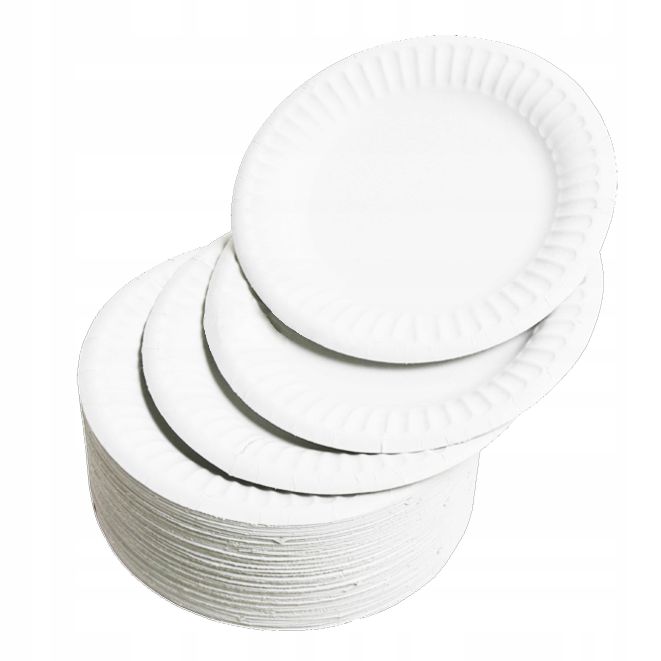 

Talerz Tekturowy Jednorazowy Biały 15cm 100 Sztuk