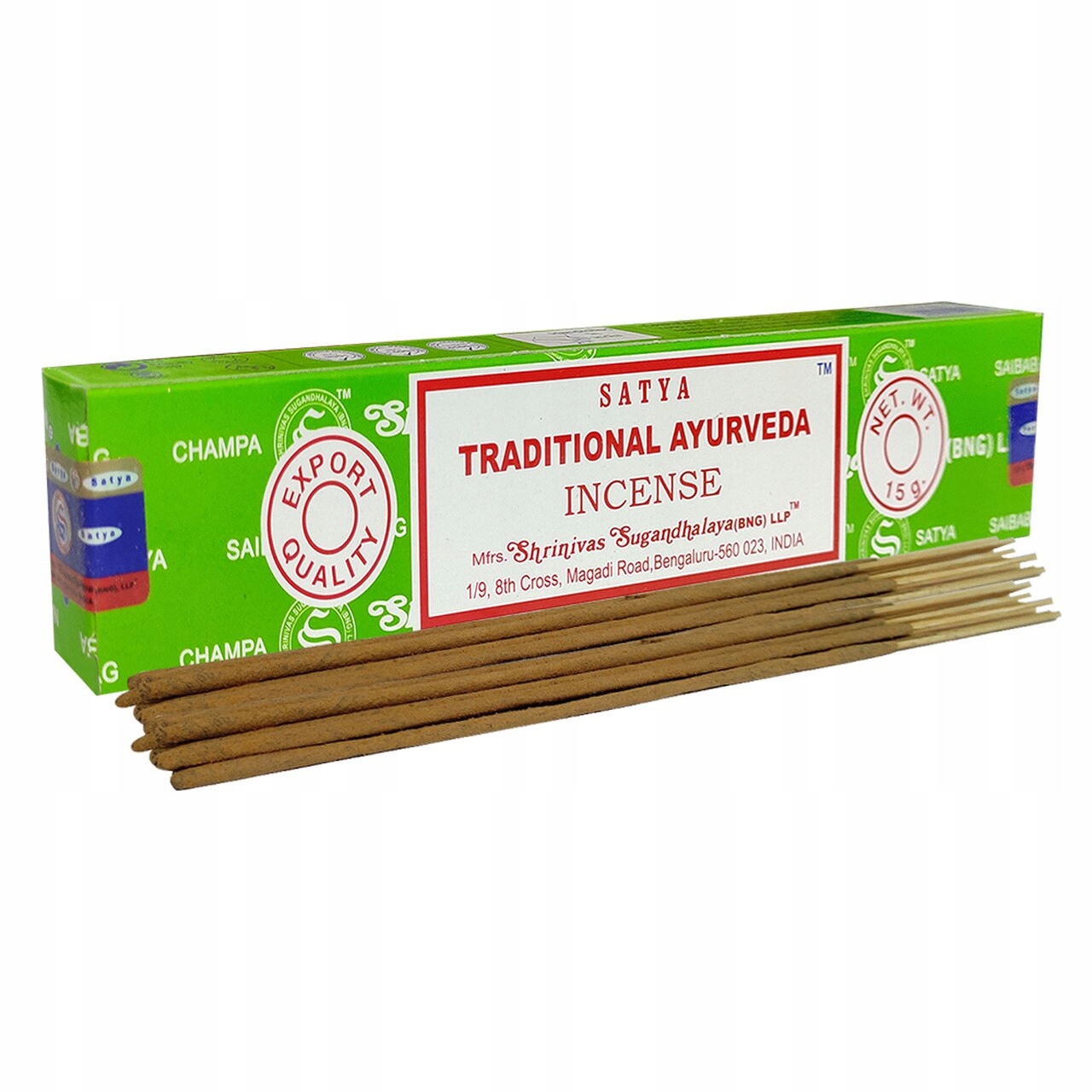 

Kadzidła Traditional Ayurveda 15 g Satya Ziołowe