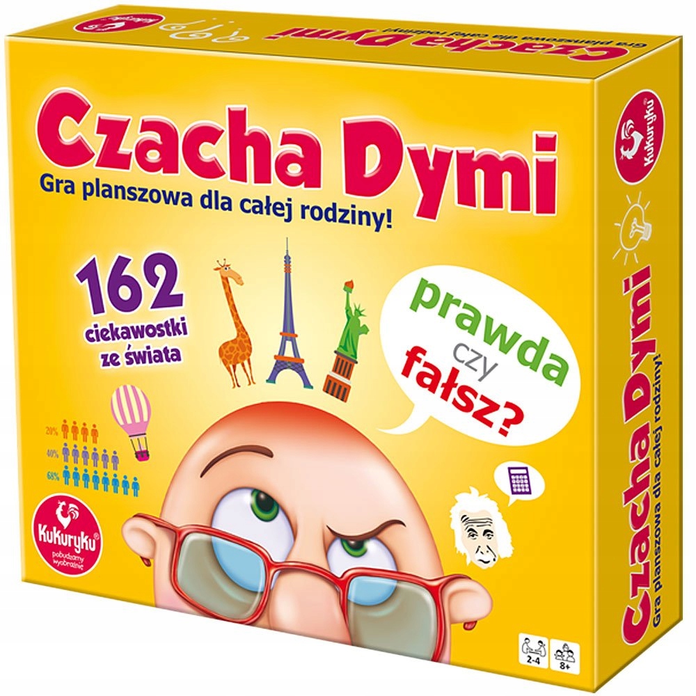 

Czacha Dymi Gra planszowa dla dzieci rodzinna Pl