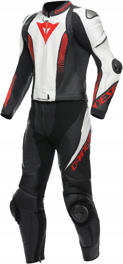 Dainese Laguna Seca 5 2-dielny overal Čierna/biela/červená