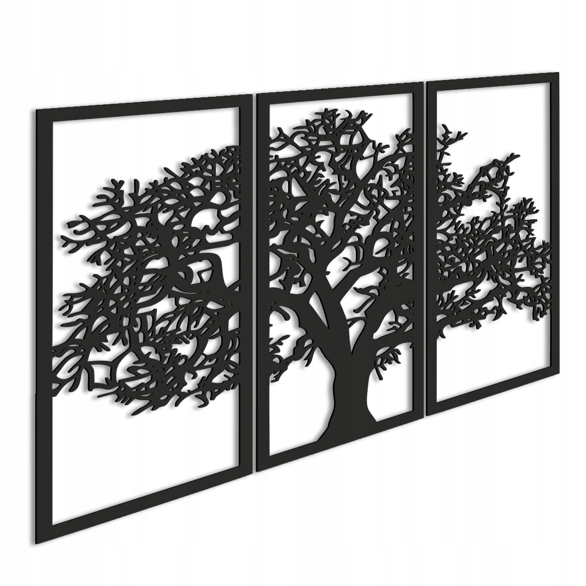 Dřevěný obraz Panely 3D dekorace interiérů loft