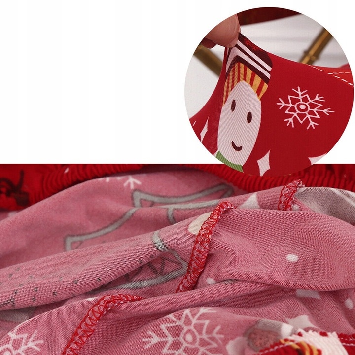 POKROWIEC KRZESŁO ELASTYCZNY ŚWIĄTECZNE DEKOR Kod producenta 4b697987