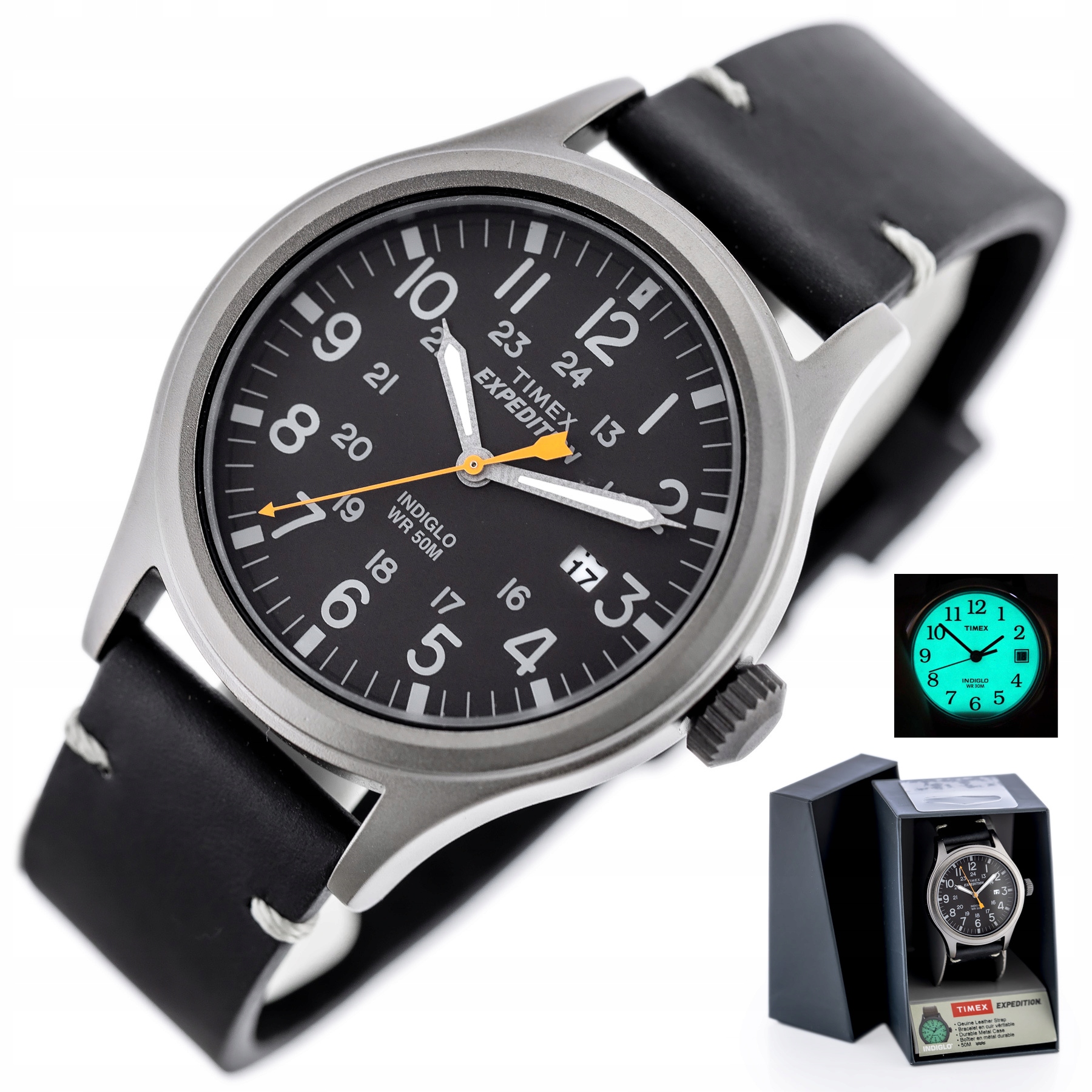 Pánské Hodinky Timex Expedition TW4B01900 Gravírování