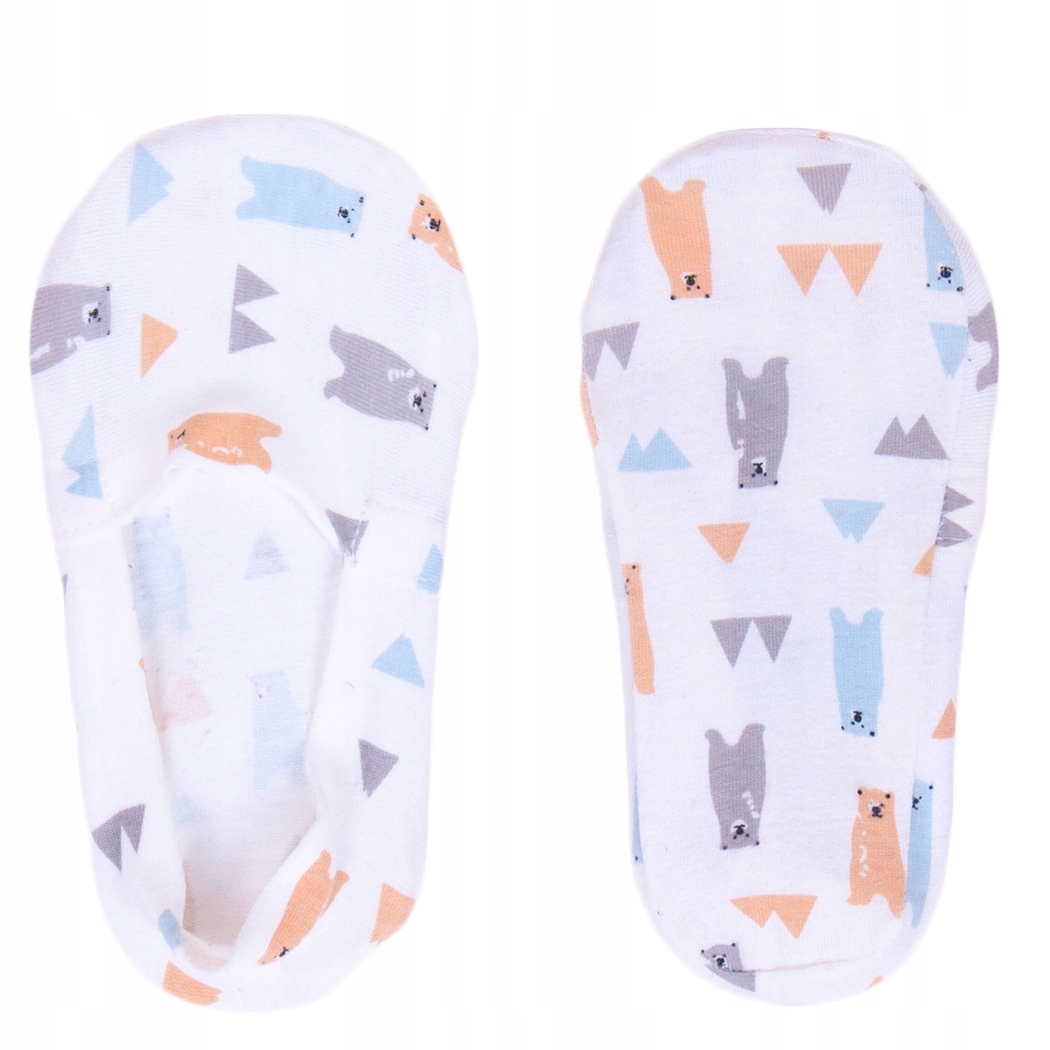 

Skarpety Stopki Skarpetki szare wzór misie 31/34