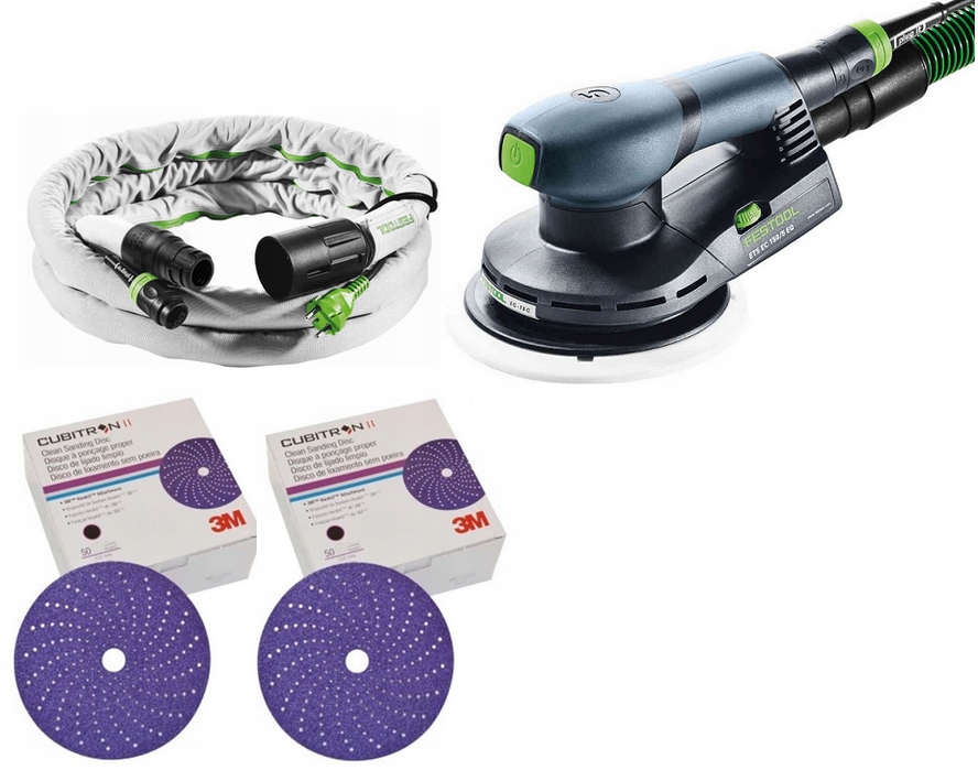 Zestaw szlifierski Festool ETS EC150 Cubitron II