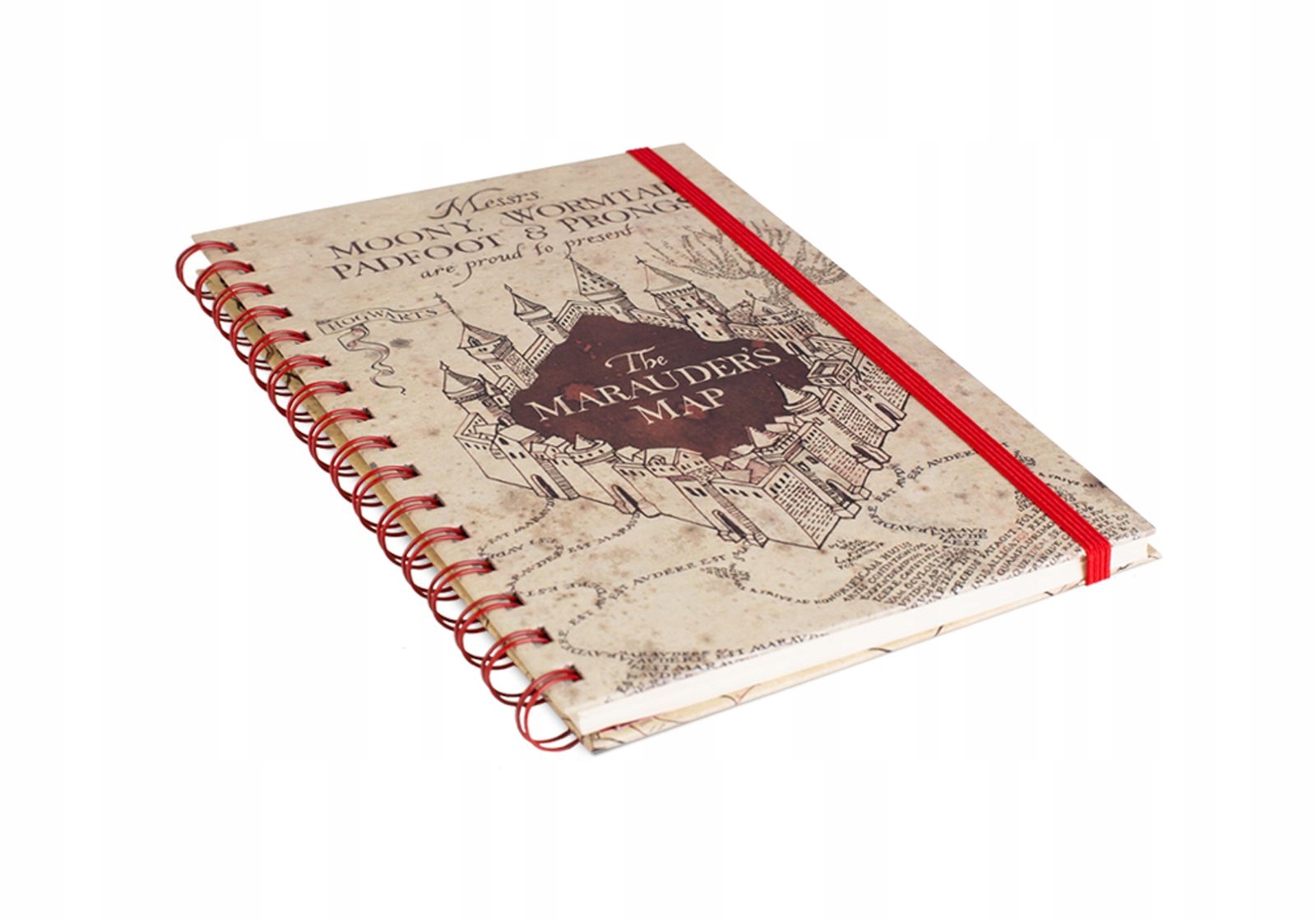 Notes A5 w linie Harry Potter spirala 80 kartek Rodzaj pamiętnik