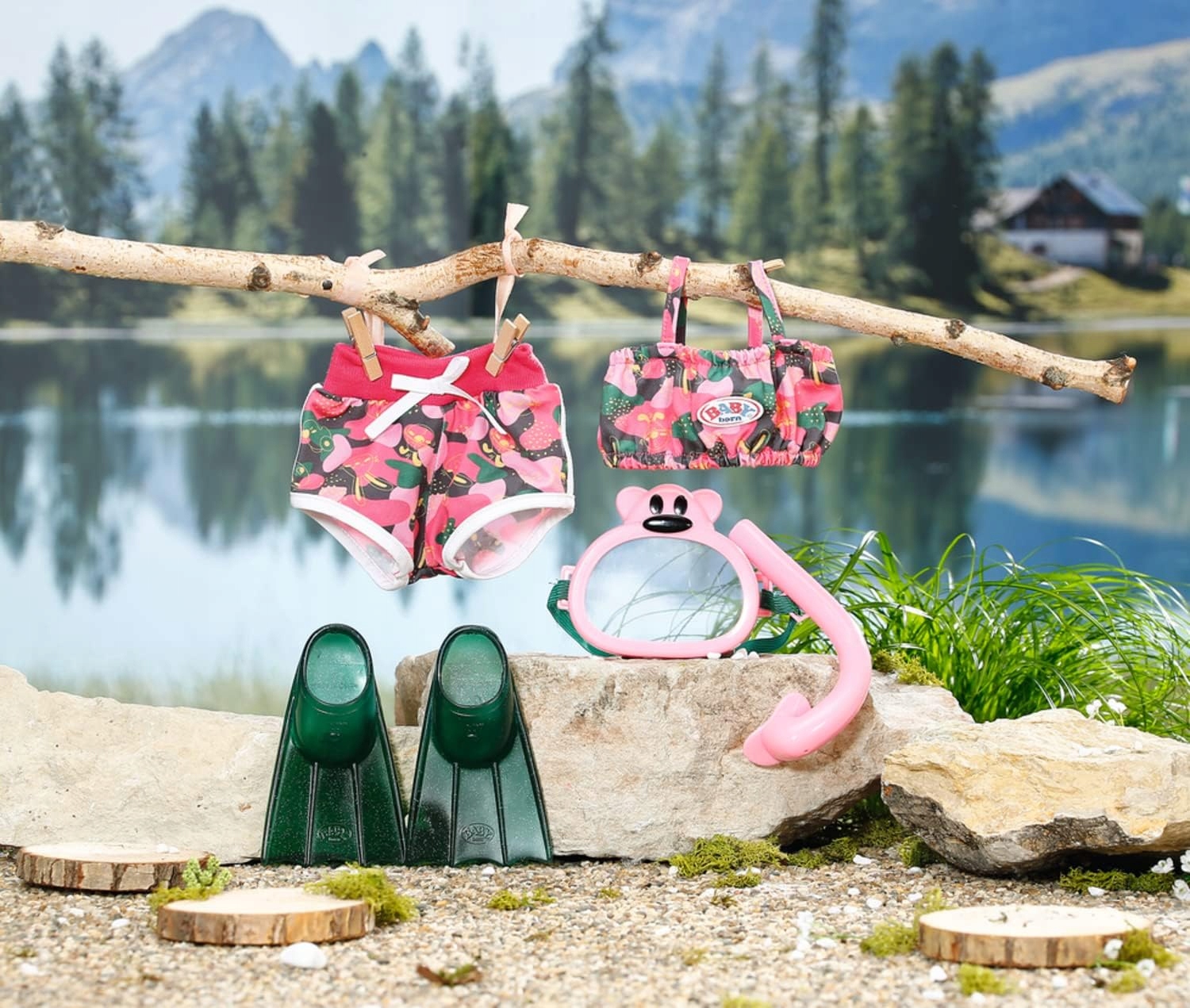 Baby Born 832806 Zestaw pływacki dla lalki deluxe Marka Baby Born