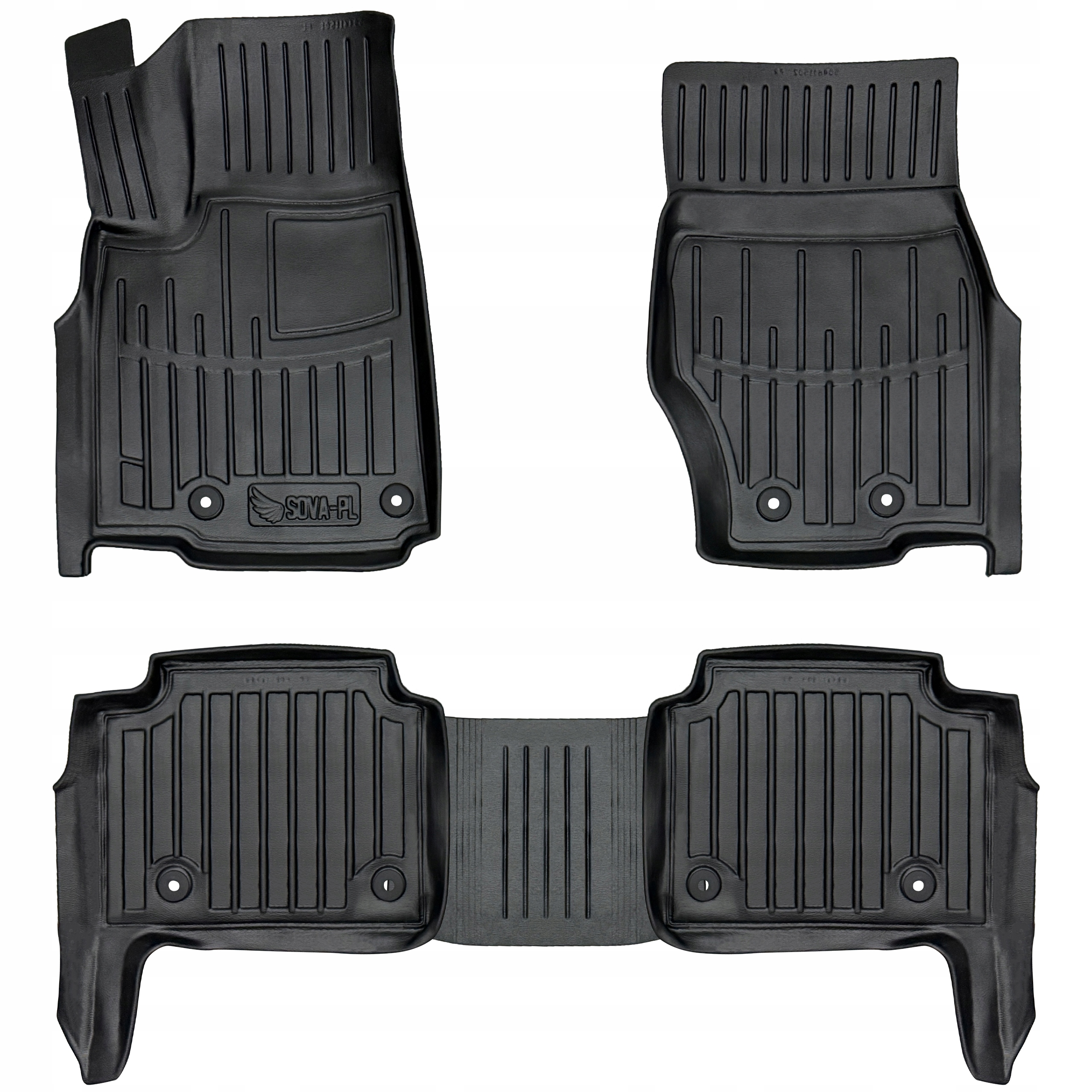 Dywaniki gumowe Jeep Grand Cherokee 5 Wl (od 2021) wersja 5 osobowa