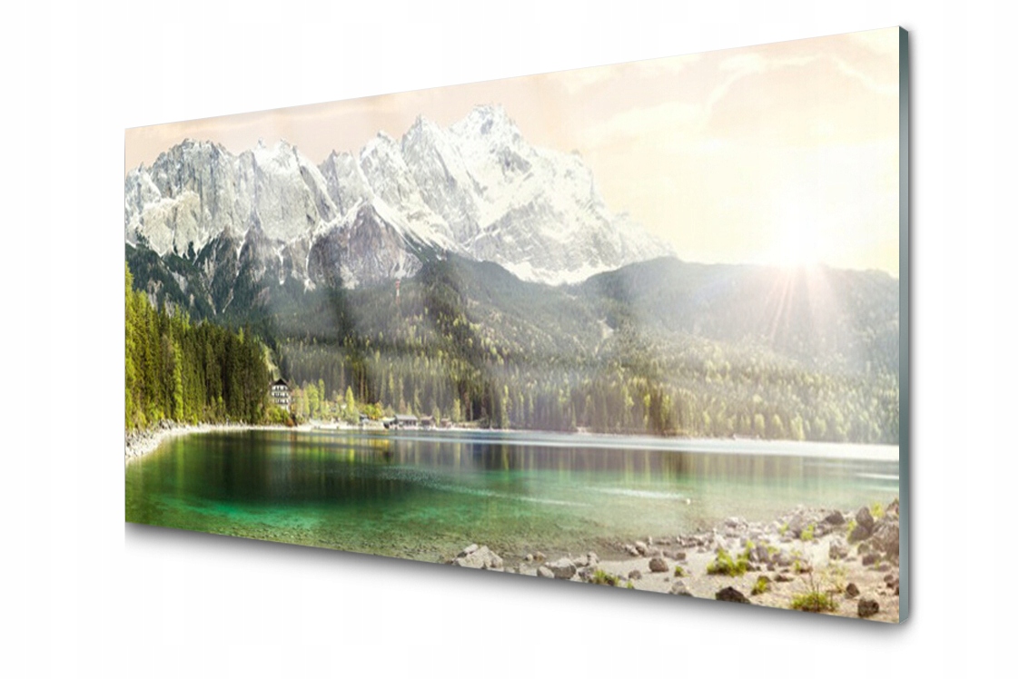 

Panel szklany Płytka Góry Las Jezioro 140x70
