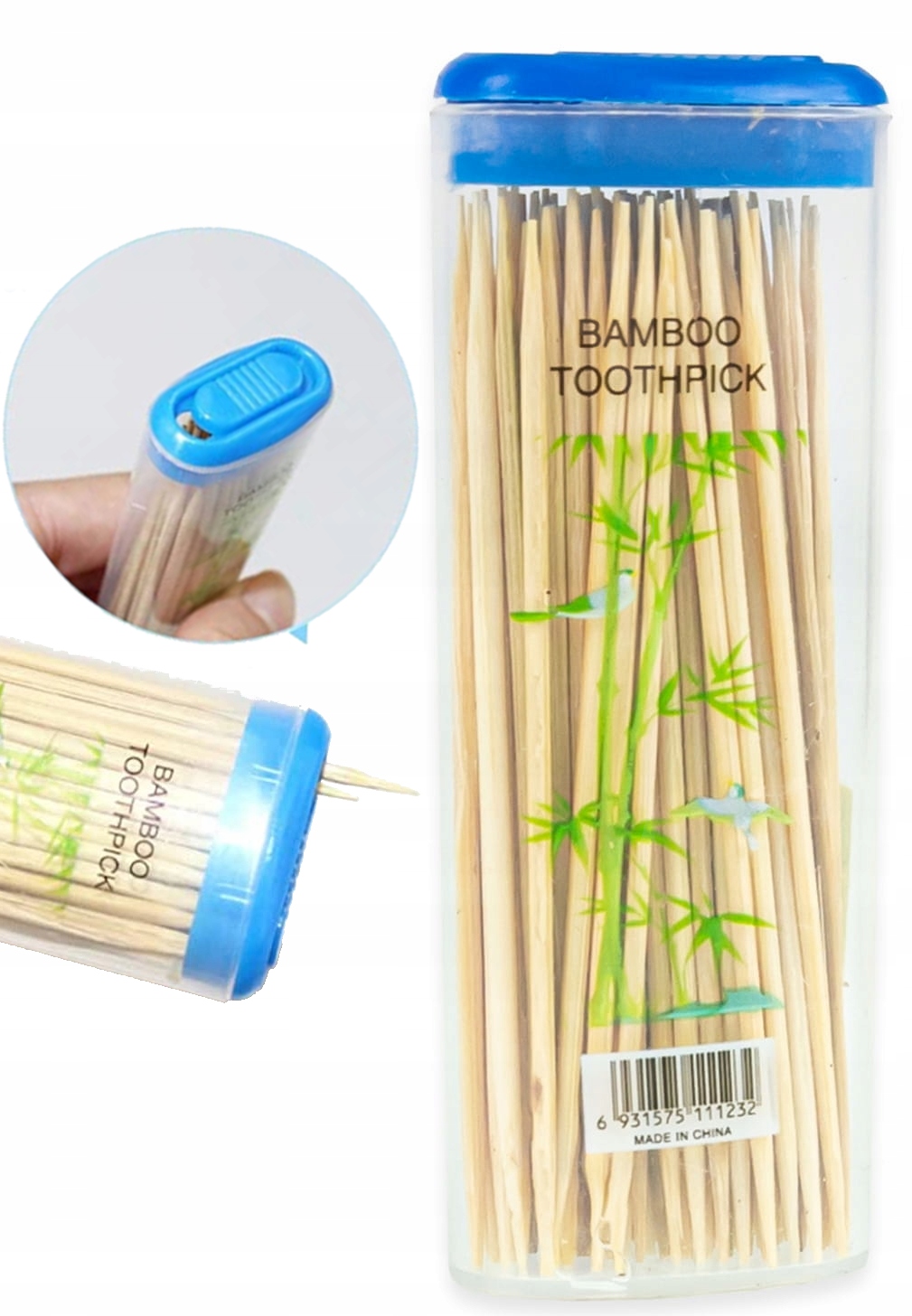 WYKAŁACZKI BAMBUSOWE W ETUI KORECZKI PIKERY EKO