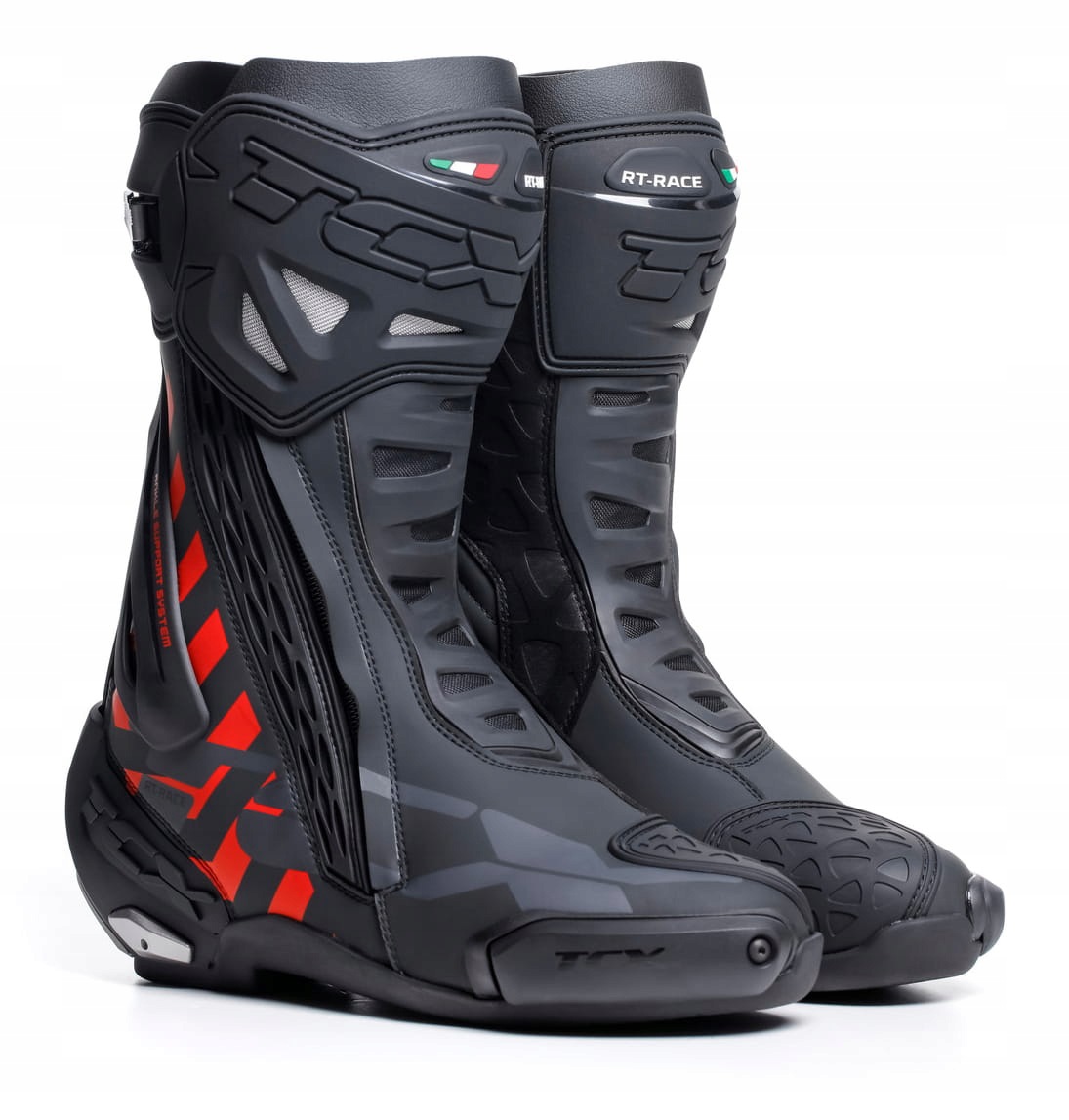 Topánky Tcx Rt-race Black/Red 42