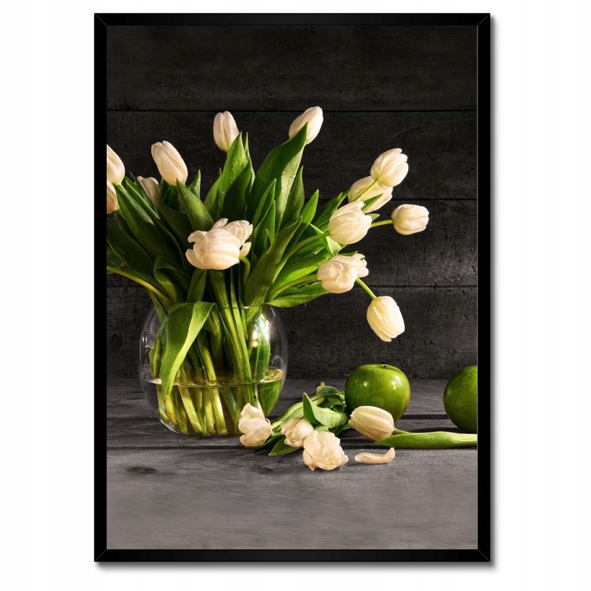 Plakáty v rámu 50x70 Tulipány ve váze