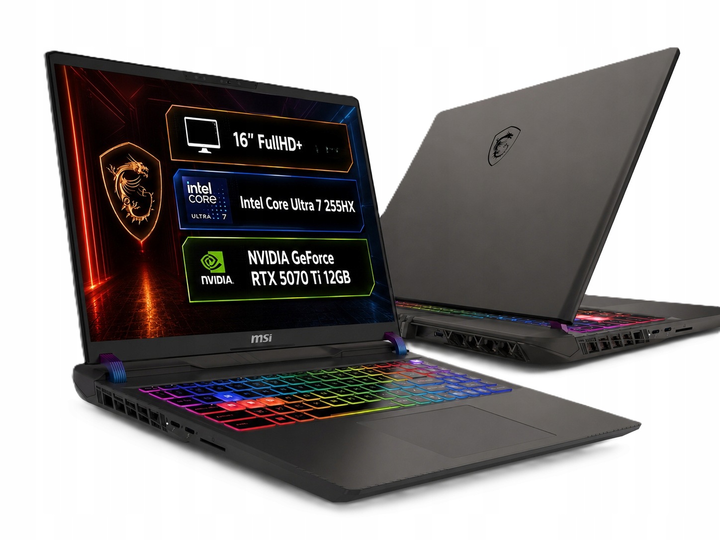 Laptop do gier Msi Vector 16 Hx Ai 16