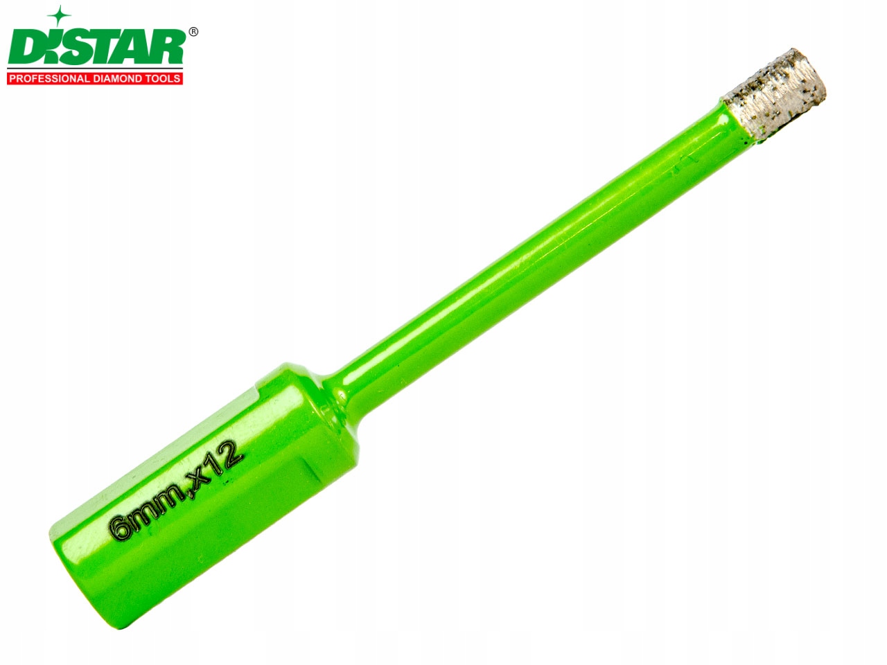

Otwornica Distar Pełny Diament Fi 6 mm na mokro