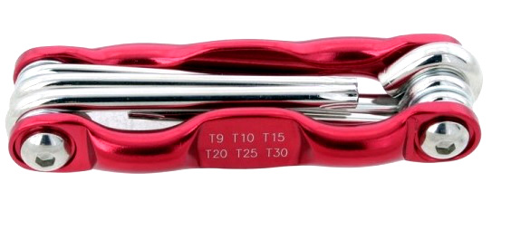 KLUCZE IMBUSOWE TORX SCYZORYK T9-T30MM EMARK Marka Emark