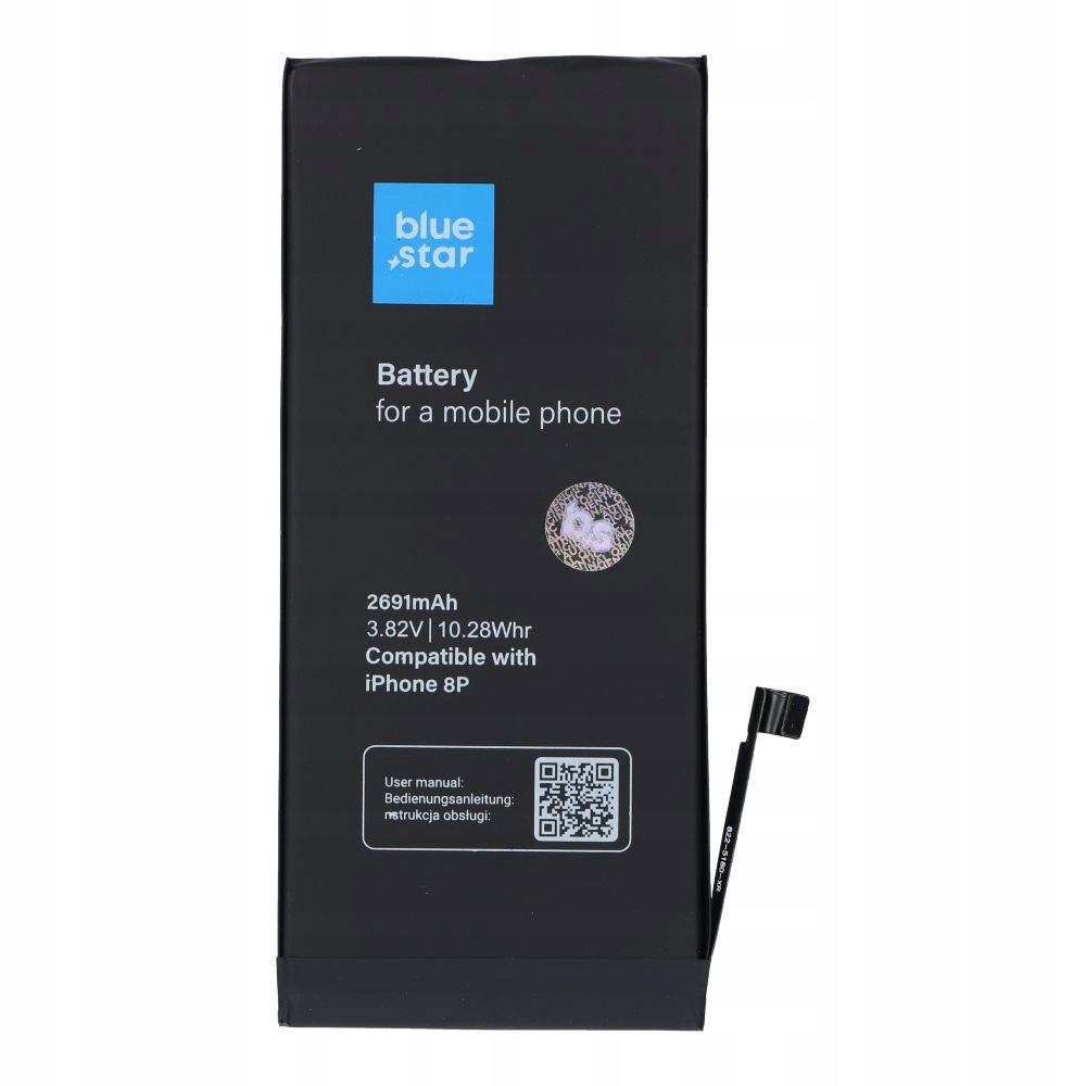 Bateria do iPhone 8 Plus 2691 mAh Blue Star Hq