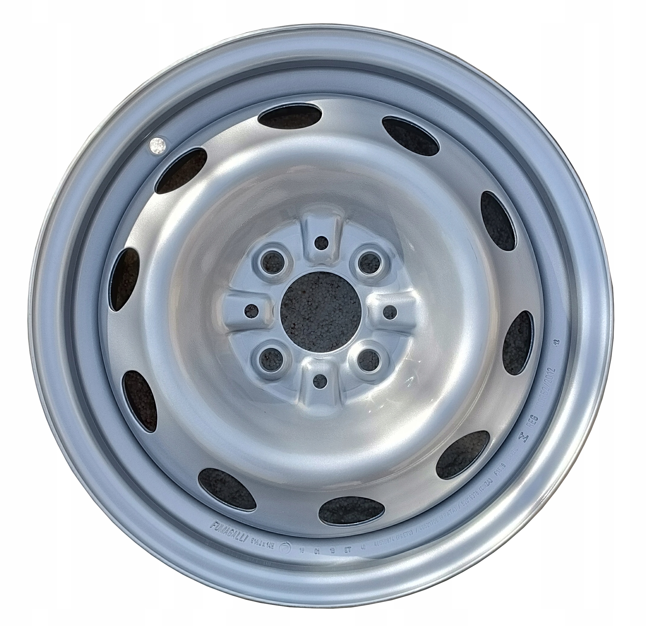 Oceľové Disky 14 Palcov 5,5 4x98 ET40 Fiat Strada 46521706 Nové Originálne Oe